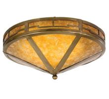 Meyda Yellow 26390 - 16" Wide Bungalow Valley View Flushmount