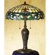 Meyda Yellow 31156 - 24"H Duffner & Kimberly Colonial Table Lamp