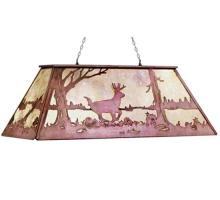 Meyda Yellow 31947 - 33" Long Deer at Lake Oblong Pendant