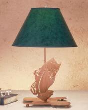 Meyda Yellow 32582 - 13.5"H Leaping Bass Table Lamp