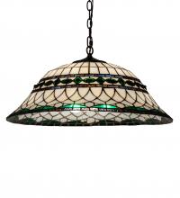 Meyda Yellow 37303 - 24" Wide Tiffany Roman Pendant