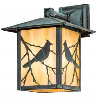 Meyda Yellow 41823 - 9" Wide Seneca Solid Mount Wall Sconce