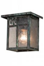 Meyda Yellow 43258 - 8"W Hyde Park Sprig Wall Sconce
