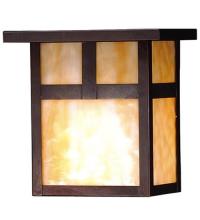 Meyda Yellow 43551 - 8"W Hyde Park T Mission Wall Sconce