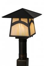 Meyda Yellow 45234 - 12"Sq Stillwater Hill Top Post Mount