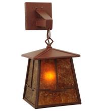Meyda Yellow 47748 - 7"W Bungalow Valley View Hanging Wall Sconce