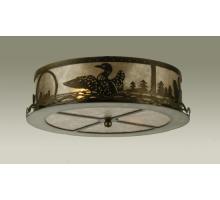 Meyda Yellow 48796 - 16"W Loon Flushmount