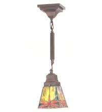 Meyda Yellow 49101 - 5"Sq Prairie Dragonfly Mini Pendant.609