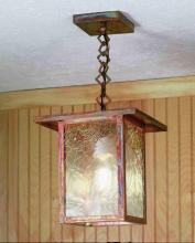 Meyda Yellow 50576 - 9"Sq Hyde Park Spider Web Ceiling Pendant