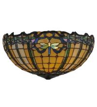 Meyda Yellow 50700 - 20"W Tiffany Dragonfly Shade