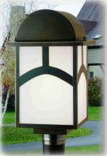 Meyda Yellow 51891 - 10"Sq Mission Hill Top Post Mount