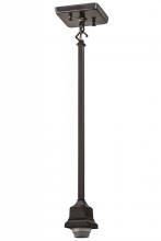 Meyda Yellow 52383 - 22"H Craftsman Brown on Brass 1 LT Pendant Hardware