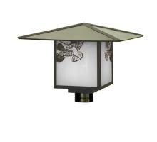 Meyda Yellow 64980 - 17"Sq Seneca Hummingbird Post Mount