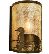 Meyda Yellow 68172 - 8"W Loon Left Wall Sconce