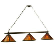 Meyda Yellow 68232 - 60" Long Sutter 3 Light Island Pendant