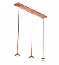 Meyda Yellow 69401 - 3 LT CEILING BAR