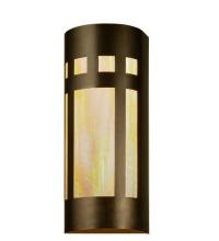 Meyda Yellow 71352 - 7" Wide Sutter Wall Sconce