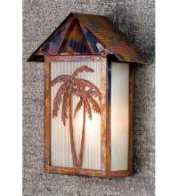 Meyda Yellow 77967 - 9.5 Wide Tropical Palm Tree Wall Sconce