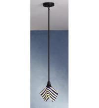 Meyda Yellow 81368 - 9" Wide Handkerchief Slick Mini Pendant