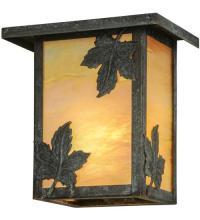 Meyda Yellow 89640 - 6.5"W Hyde Park Maple Leaf Wall Sconce