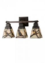 Meyda Yellow 98392 - 20"W Backyard Friends 3 LT Vanity Light