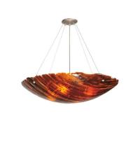 Meyda Yellow 99537 - 30" Wide Metro Fusion Torta Inverted Pendant
