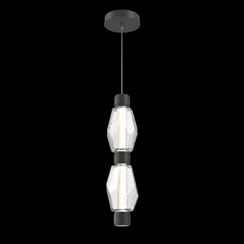 Gem Mandrel Double Pendant