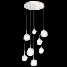 Hammerton CHB0039-08-BS-C-C01-L1 - Gem Round 8pc Multi-Pendant