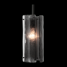 Hammerton LAB0044-08-NB-FS-C01-E2 - Textured Glass Pendant - 8-Inch
