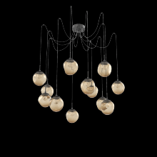 Hammerton SCB0066-12-MB-ZB-C01-L1 - Aster Round 12pc Swag Multi-Pendant