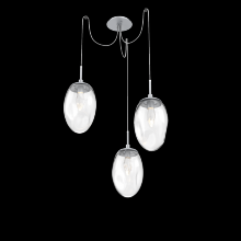 Hammerton SCB0067-03-CS-GC-C01-L1 - Meteo Round 3pc Swag Multi-Pendant