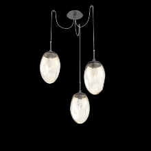 Hammerton SCB0067-03-GP-GA-C01-L1 - Meteo Round 3pc Swag Multi-Pendant