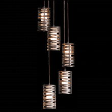 Hammerton CHB0013-08-BS-F-C01-E2 - Tempest Round 8pc Multi-Pendant