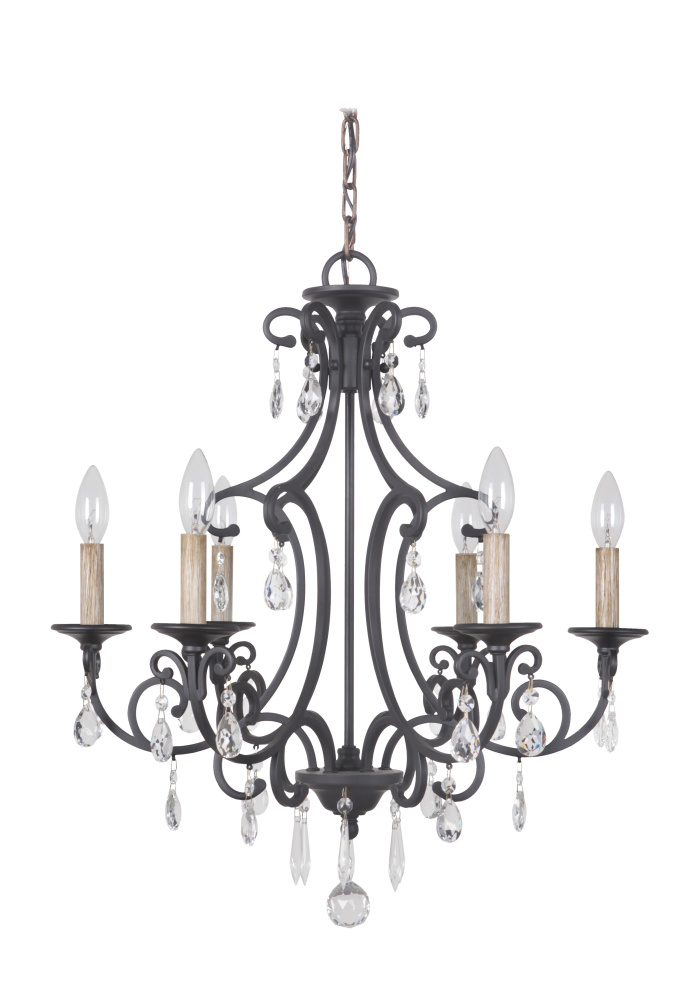 6 Light Chandelier