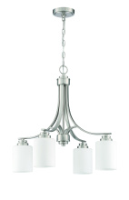 Craftmade 50524-BNK-WG - 4 Light Chandelier