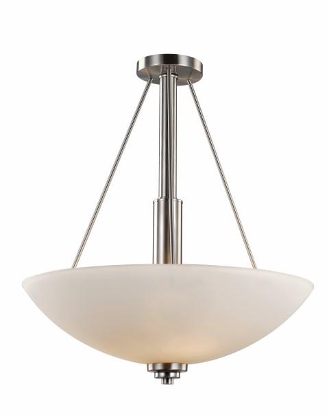 3LT PENDANT-DOUBLE DISK-20"-BN