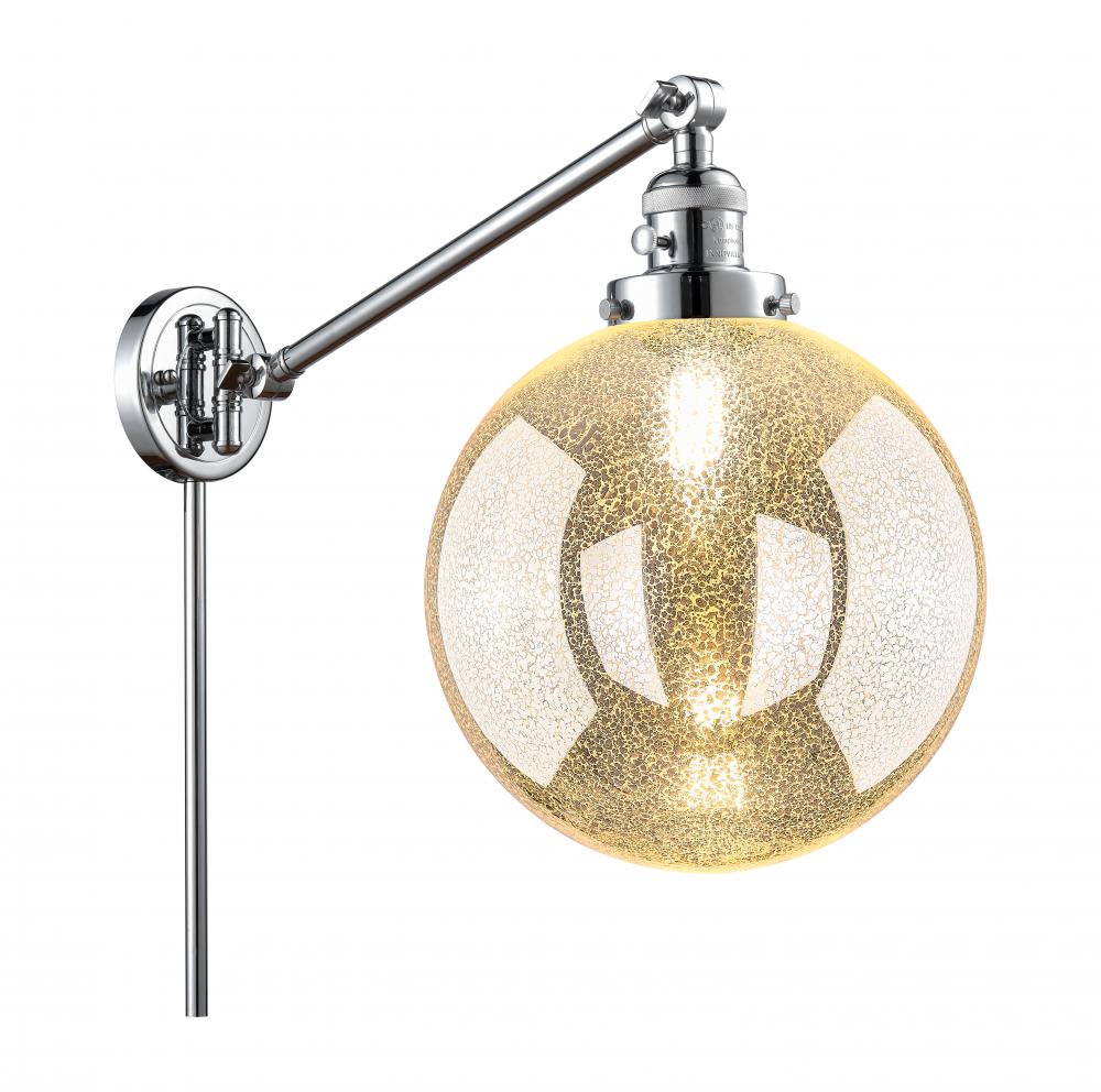 Beacon - 1 Light - 10 inch - Polished Chrome -Adjustable Swing Arm