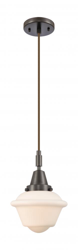 Oxford - 1 Light - 8 inch - Oil Rubbed Bronze - Mini Pendant