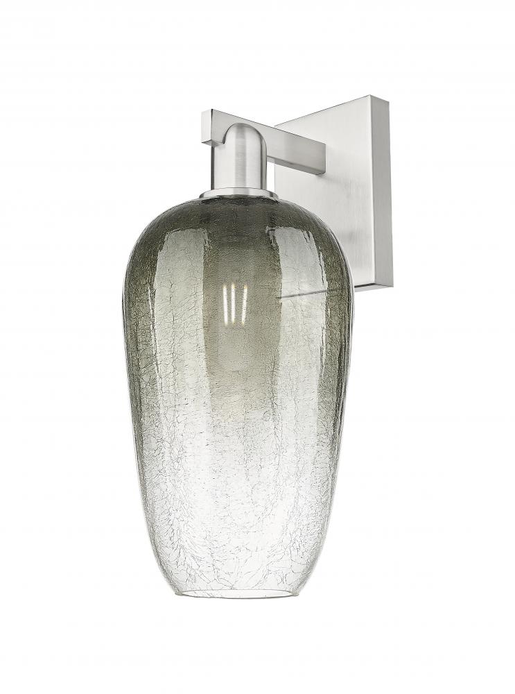 Brookhaven Flute - 1 Light - 6 inch - Brushed Satin Nickel - Sconce