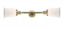 Innovations Lighting 208L-BB-G181-LED - Canton - 2 Light - 6 inch - Brushed Brass - Adjustable Bath Vanity Light