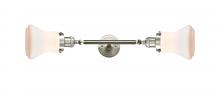 Innovations Lighting 208L-SN-G191-LED - Bellmont - 2 Light - 6 inch - Brushed Satin Nickel - Adjustable Bath Vanity Light
