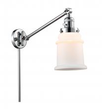 Innovations Lighting 237-PC-G181-LED - Canton - 1 Light - 8 inch - Polished Chrome -Adjustable Swing Arm