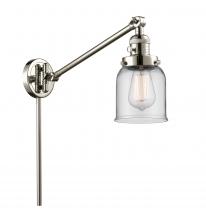 Innovations Lighting 237-PN-G52-LED - Bell - 1 Light - 8 inch - Polished Nickel -Adjustable Swing Arm
