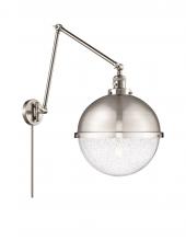 Innovations Lighting 238-SN-HFS-124-SN - Hampden - 1 Light - 13 inch - Brushed Satin Nickel -Adjustable Swing Arm