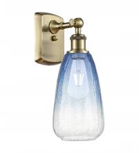 Innovations Lighting 516-1W-AB-G480-6SB - Brookhaven Almond - 1 Light - 6 inch - Antique Brass - Sconce