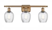 Innovations Lighting 516-3W-BB-G292-LED - Salina - 3 Light - 26 inch - Brushed Brass - Bath Vanity Light