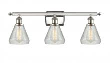 Innovations Lighting 516-3W-PN-G275-LED - Conesus - 3 Light - 26 inch - Polished Nickel - Bath Vanity Light