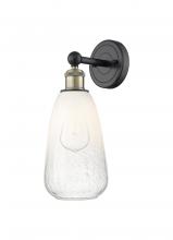 Innovations Lighting 616-1W-BAB-G480-6OP - Brookhaven Almond - 1 Light - 6 inch - Black Antique Brass - Sconce