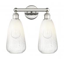 Innovations Lighting 616-2W-PN-G480-6OP - Brookhaven Almond - 2 Light - 15 inch - Polished Nickel - Bath Vanity Light