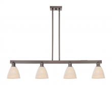 Innovations Lighting 716-4I-OB-NBD-9-NAT - Bristol Natural - 4 Light - 52 inch - Oil Rubbed Bronze - Stem hung - Island Light